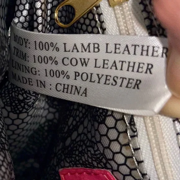 Betsey Johnson Vintage Y2K Cow Leather Bag - Picture 10 of 12